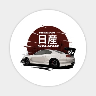 Nissasn Silvia S15, JDM Car Magnet